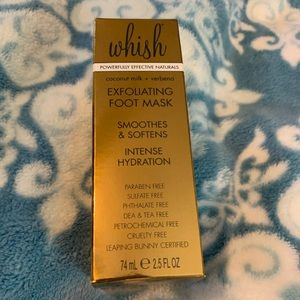 Whish exfoliating foot mask